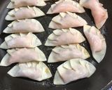 簡単時短！大葉とキムチとチーズの餃子作り方5写真
