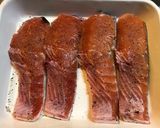 絶品☆秋鮭の香ばしバター焼き作り方1写真