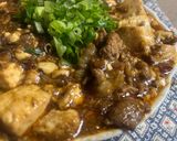 肉がこま肉な麻婆豆腐作り方7写真