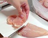 やわらか鶏ムネ肉の大根おろし漬け作り方1写真