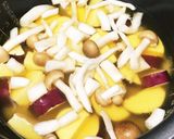 簡単!さつまいもときのこの炊き込みご飯作り方2写真