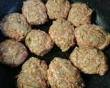 ごぼう(食物繊維)たっぷりハンバーグ作り方3写真