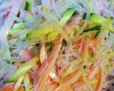 生春巻風春雨サラダ作り方6写真