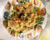 全てレンジなす豆腐肉オイマヨ野菜ドーム蒸作り方22写真