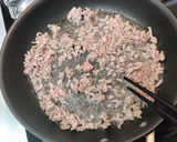 ズッキーニとカリカリひき肉のカレー炒め作り方2写真
