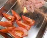 トマトとササミの卵炒め作り方1写真