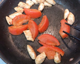 トマトとササミの卵炒め作り方7写真