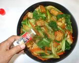 厚揚げ青梗菜の野菜炒め♪簡単作り方17写真