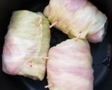 トマト缶で☆巻き巻きロールキャベツ作り方8写真