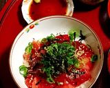 R1.10.7マグロ丼定食作り方1写真