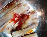 おつまみ2日目。タチウオの旨辛揚げ作り方2写真