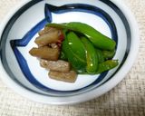 ピーマンとこんにゃくのピリ辛炒め♫作り方4写真