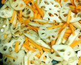 濃い味レンコン入りきんぴら作り方5写真