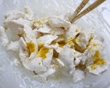 簡単！しっとりササミの鰹節和え作り方5写真
