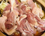 めんつゆを使った●鶏もも肉煮込みうどん鍋作り方3写真