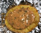 ハッシュドポテト オーロラソース焼き作り方2写真