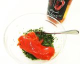 パプリカピクルスとホウレン草のパスタ作り方2写真