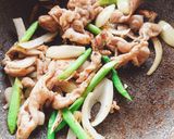 豚肉とアスパラのこってりスタミナ炒め❤️作り方4写真