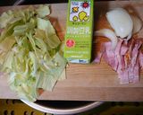 ヨウサマの減塩朝食⑪作り方1写真