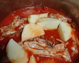 ★簡単　鶏とじゃがいものトマト煮　作り方4写真