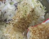 とうもろこし入りお好み焼き作り方10写真