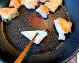 鶏もも肉のねぎ醤油炒め作り方4写真