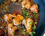 鶏もも肉のねぎ醤油炒め作り方6写真