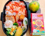 簡単メンチカツ弁当作り方7写真