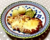 豚肉のチーズ焼き（オーブン使用）作り方5写真