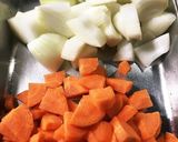豚肉じゃが作り方1写真