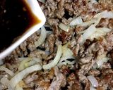 牛肉の甘辛炒め☆よっちゃんなんばん入り作り方8写真