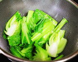 シャキッと中華風＊青梗菜のお浸し作り方7写真