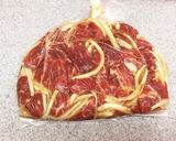 漬けおき♪牛肉の甘じょっぱダレ作り方3写真