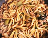 麻婆豆腐の素で!麻辣うどん作り方5写真