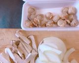 熱っ✨簡単♪小海老とベビー帆立のグラタン作り方1写真