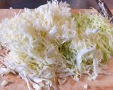 キャベツのおかか胡麻サラダ作り方1写真