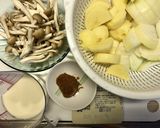 コクのあるきのこクリームシチュー作り方1写真