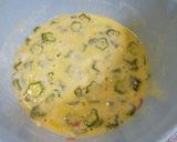 オクラのお好み焼き作り方3写真