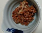 納豆にちょい足し（バター編）作り方2写真