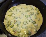 オクラのお好み焼き作り方4写真