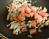 隠し味で美味★鮭ときのこの和風パスタ作り方3写真