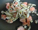 隠し味で美味★鮭ときのこの和風パスタ作り方4写真