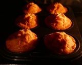 ハムと人参とクルミのおかずチーズマフィン作り方39写真