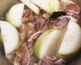 冬瓜と鶏肉の煮物、炊きました！作り方2写真