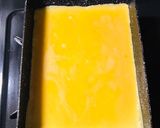 お弁当に！ぐるぐるハム入り卵焼き作り方3写真