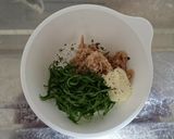 簡単！大葉ツナマヨのせ中華風温奴♡作り方2写真