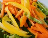 青椒肉絲を洋風で作り方1写真