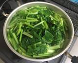 鶏むね肉と小松菜カニカマの胡麻マヨ和え作り方4写真