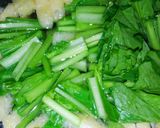 小松菜と油揚げとツナの煮浸し作り方3写真