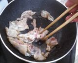 豚肉と長芋の甘辛カレー炒め作り方3写真